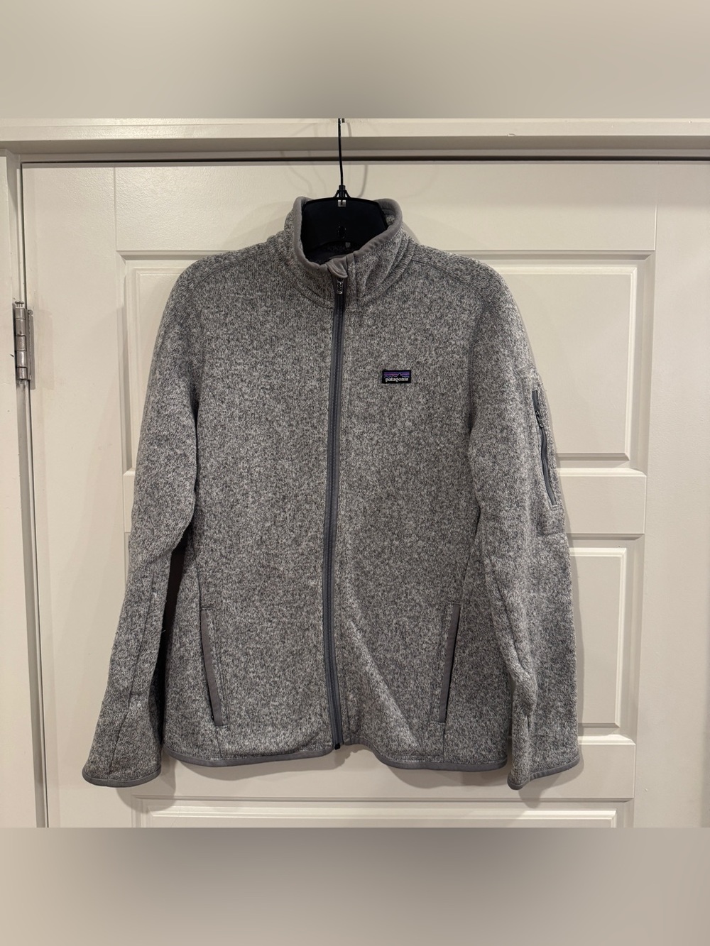 Patagonia Women’s Gray Fleece Better Sweater Jacket Size Medium